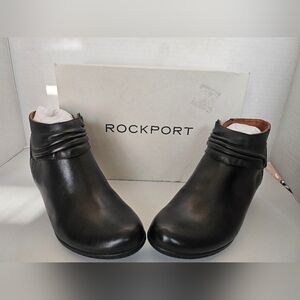 ROCKPORT LEATHER BRYNN BOOTIES